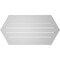 Ekena Millwork Half Round Surface Mount PVC Gable Vent: Functional, w/ 2"W x 2"P Brickmould Sill Frame, 36"W x 18"H GVPHR36X1803SF - alternate 2